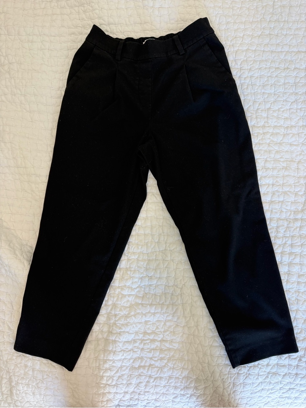 LOFT Black Women's Tailored Black Trousers